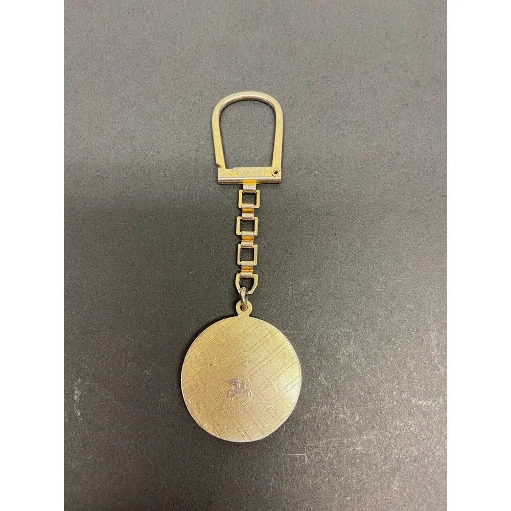 Vintage Tutankhamun Metal Keychain Souvenir